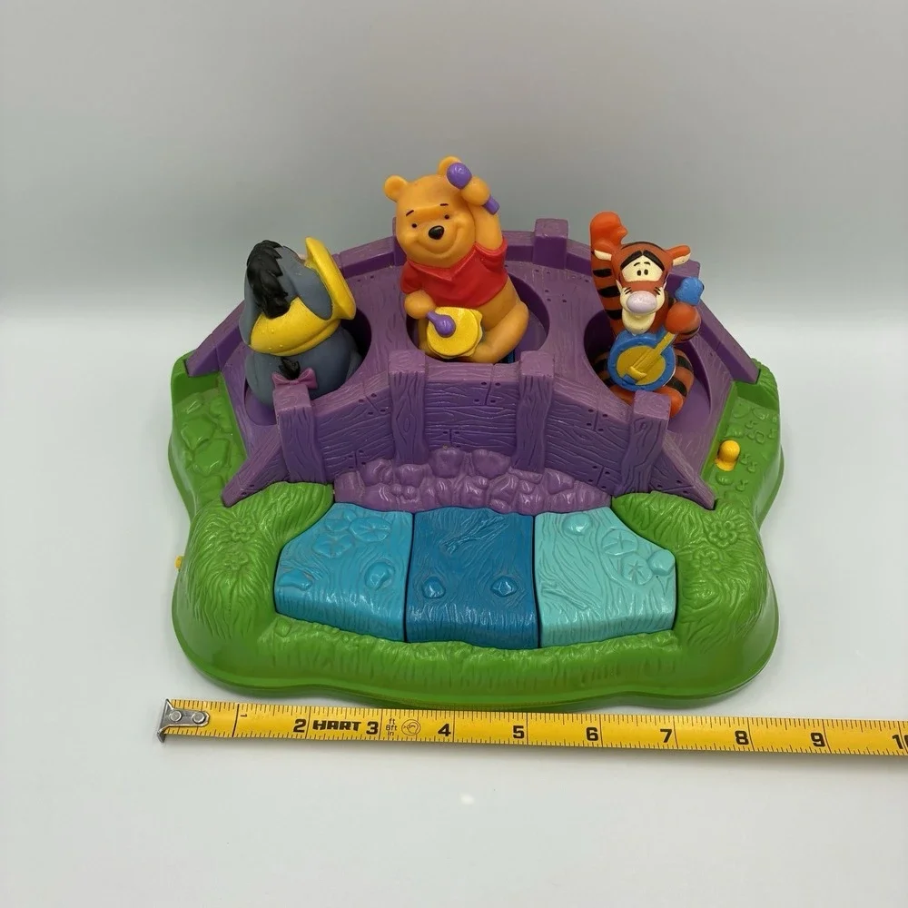Disney Winnie‎ The Pooh Musical Band Keyboard Musical Piano Toy Eeyore Works